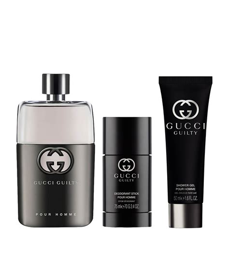 gucci guilty 90ml gift set|gucci guilty pour homme gift set.